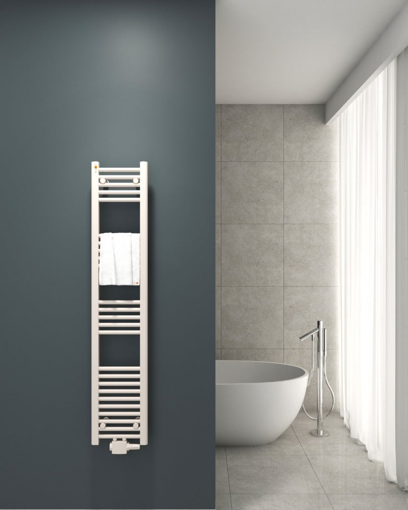 badheizkörper comfort mit mittelanschluss weiß gerade