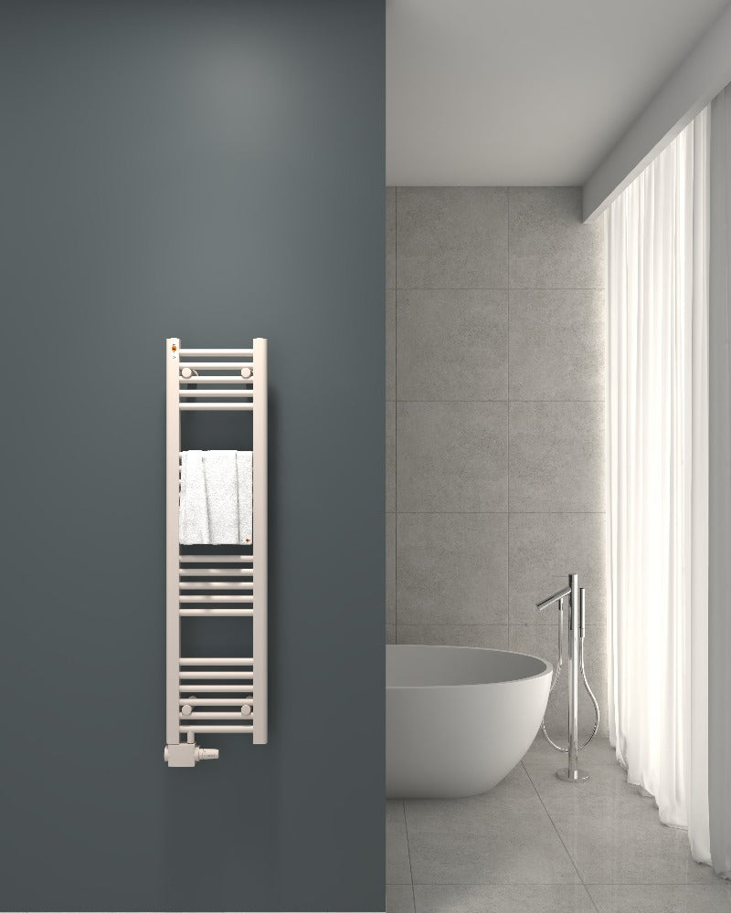 Badheizkörper Austausch mit Seitenanschluss Weiß RAL 9016 Top Qualität
