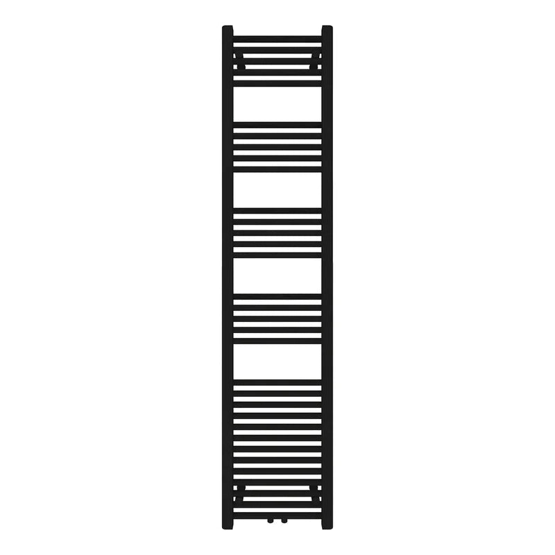 Badheizkörper Schwarz Mittelanschluss 40x180