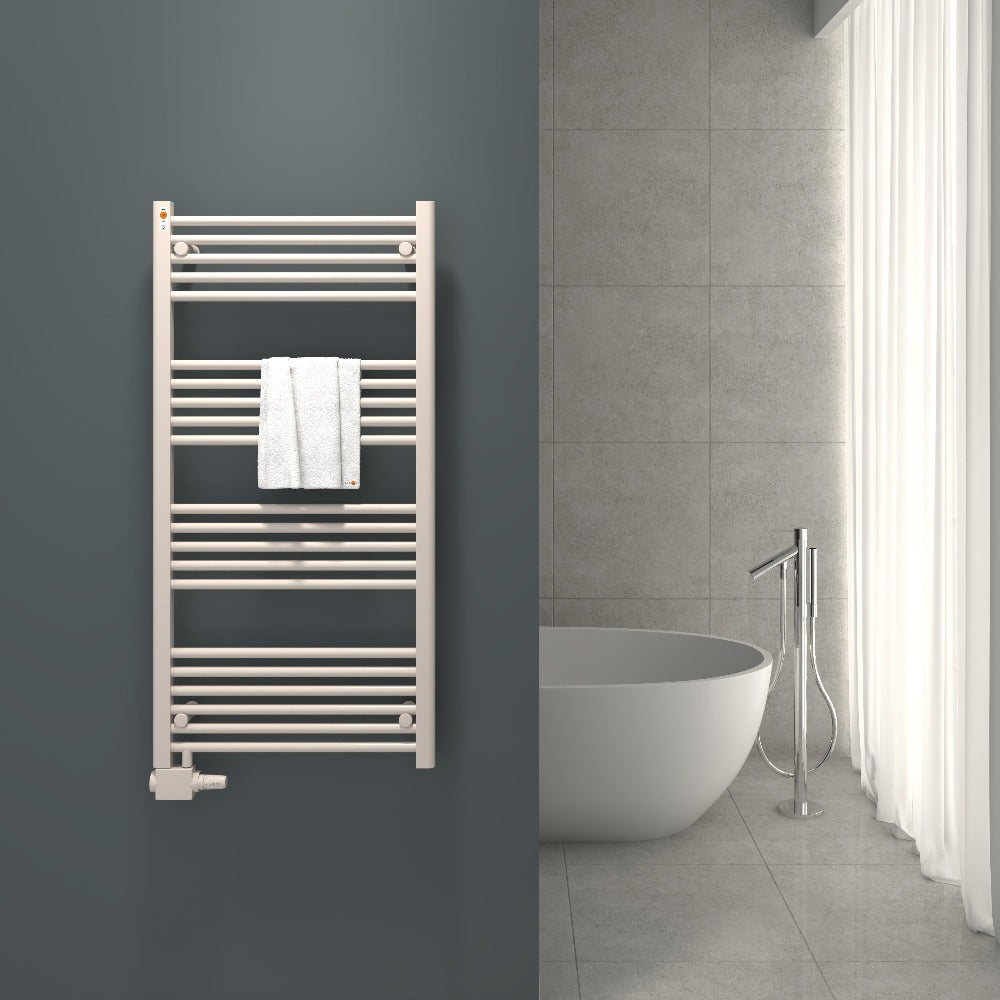 Badheizkörper Austausch mit Seitenanschluss Weiß RAL 9016 Top Qualität