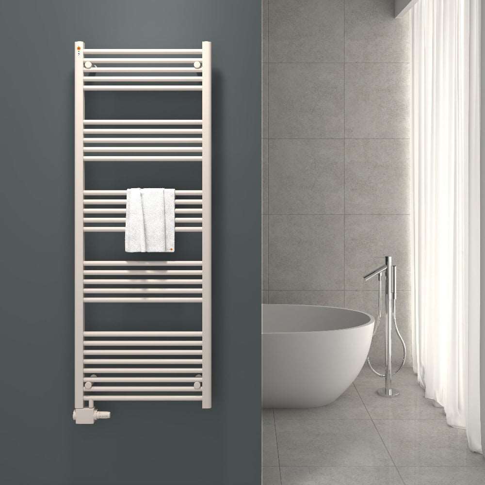 Badheizkörper Austausch mit Seitenanschluss Weiß RAL 9016 Top Qualität