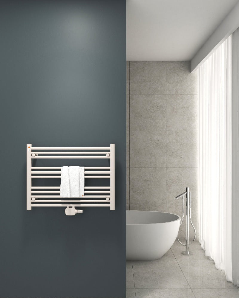 badheizkörper comfort mit mittelanschluss weiß gerade