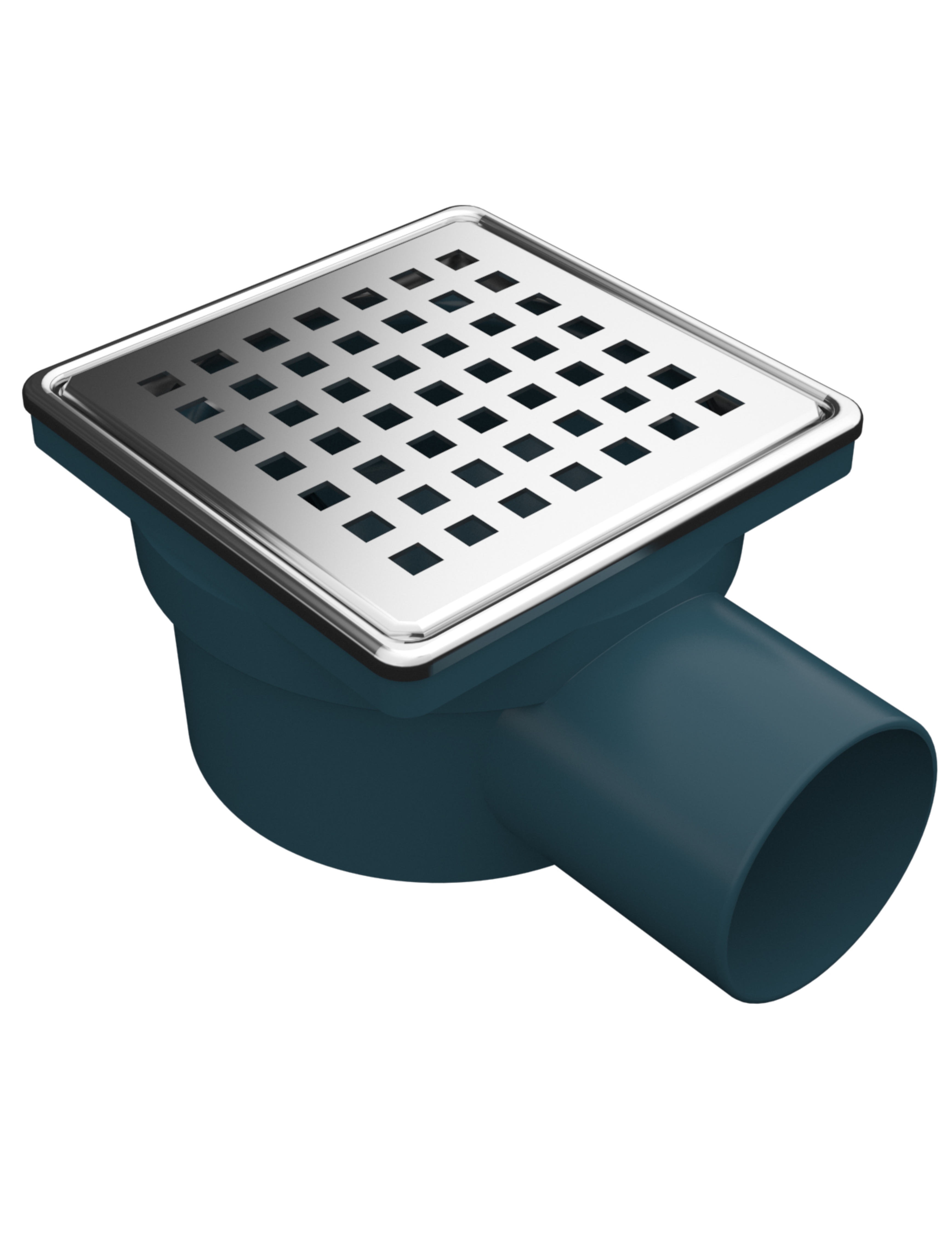 Bodenablauf Waagerecht 100x100 mm