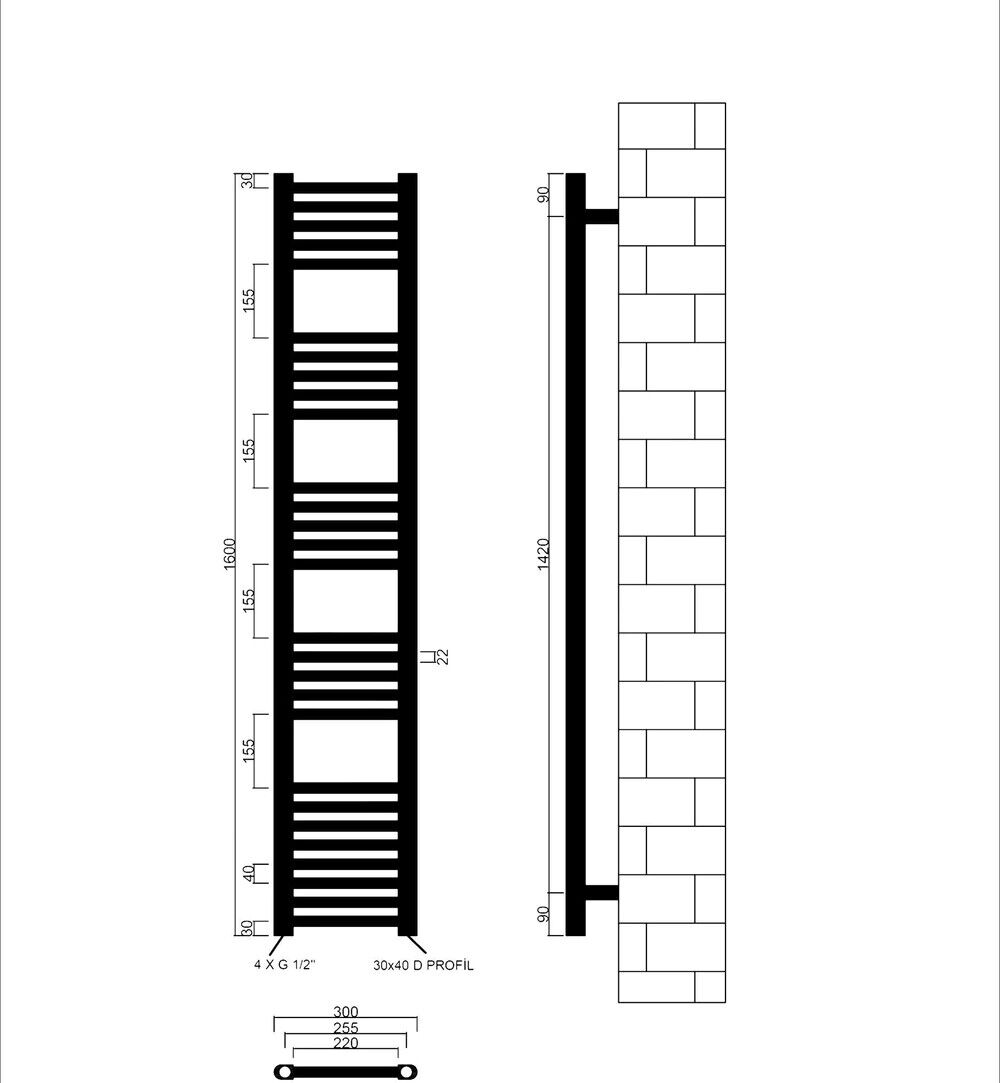 Badheizkörper Heizkörper Elektro inklusive Befüllung
