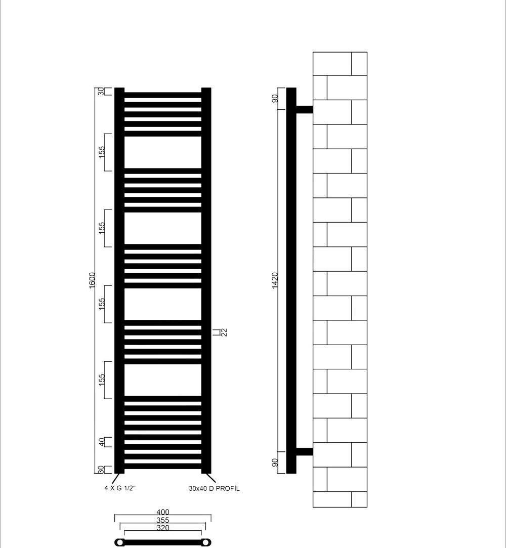Badheizkörper Heizkörper Elektro inklusive Befüllung