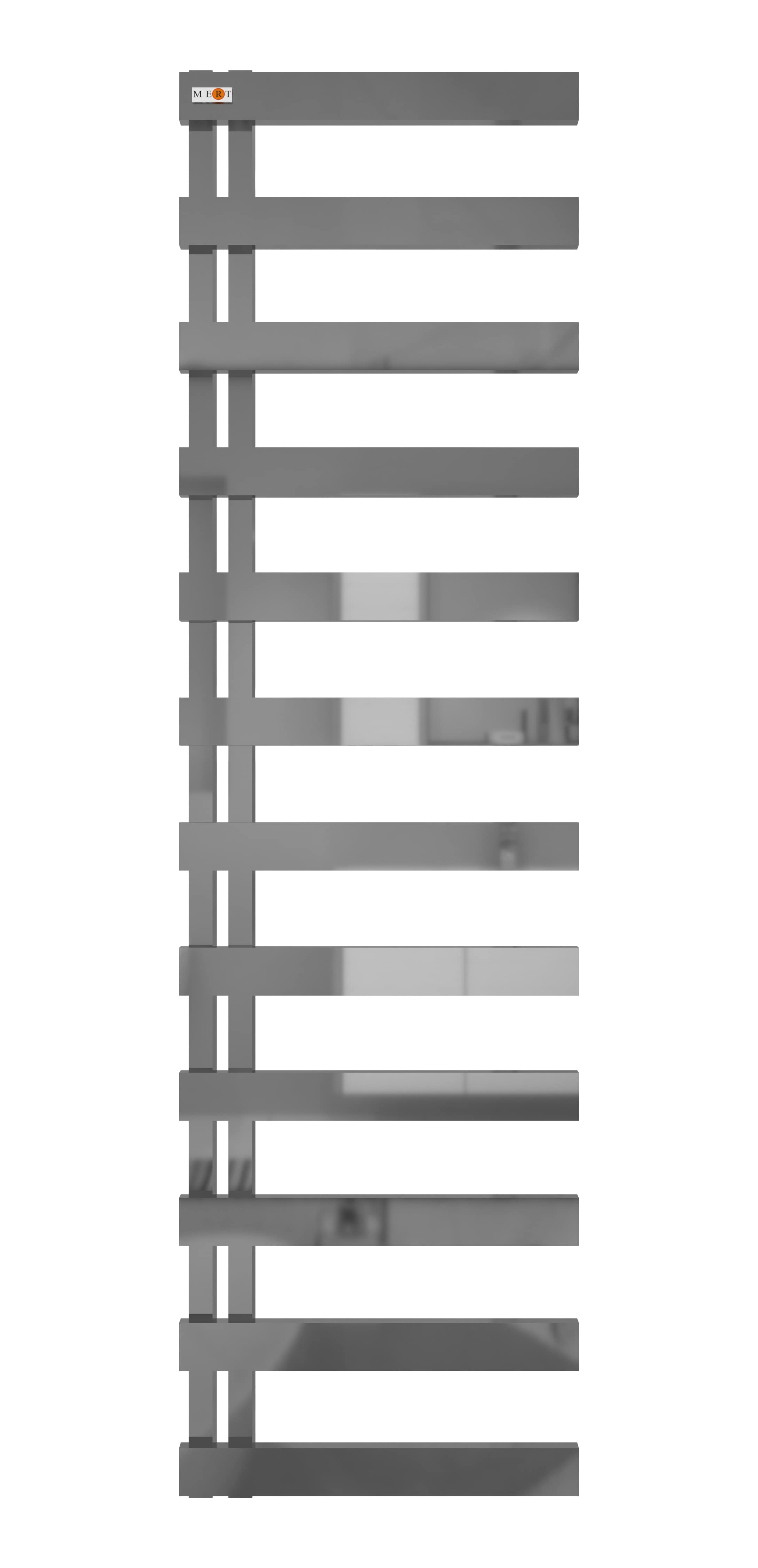 Badheizkörper Design Melido weiß oder Chrom