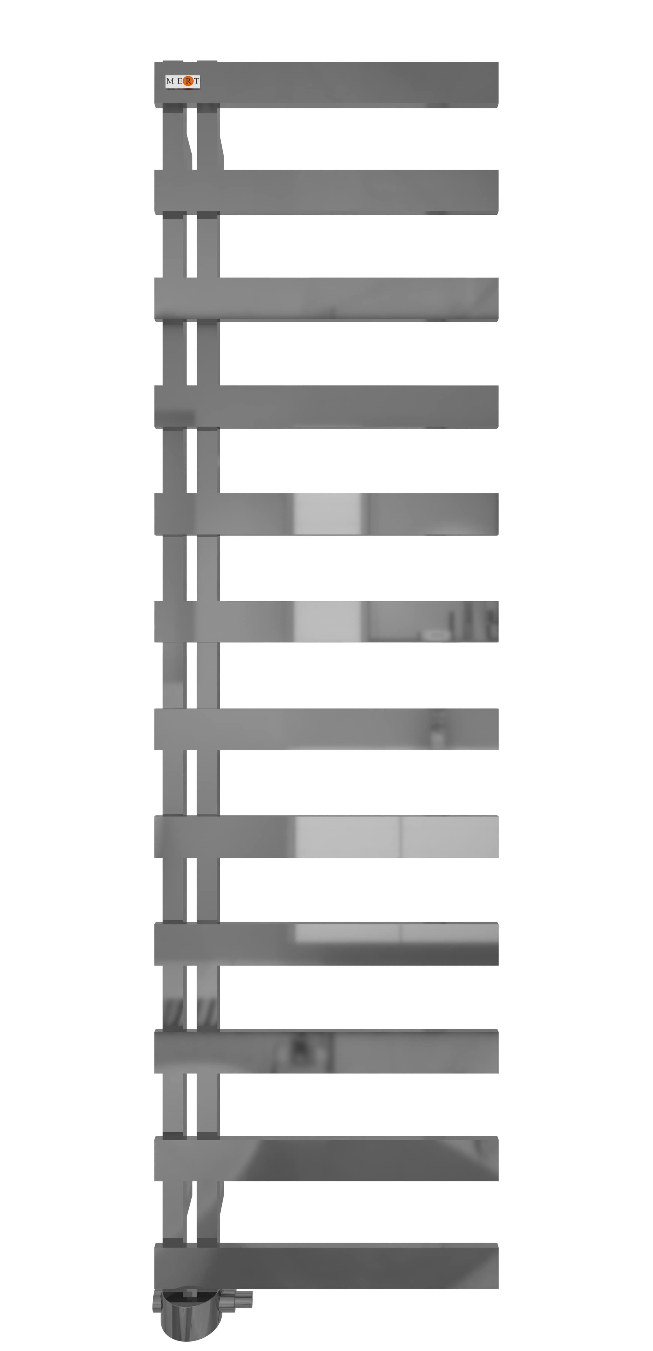 Badheizkörper Design Melido weiß oder Chrom