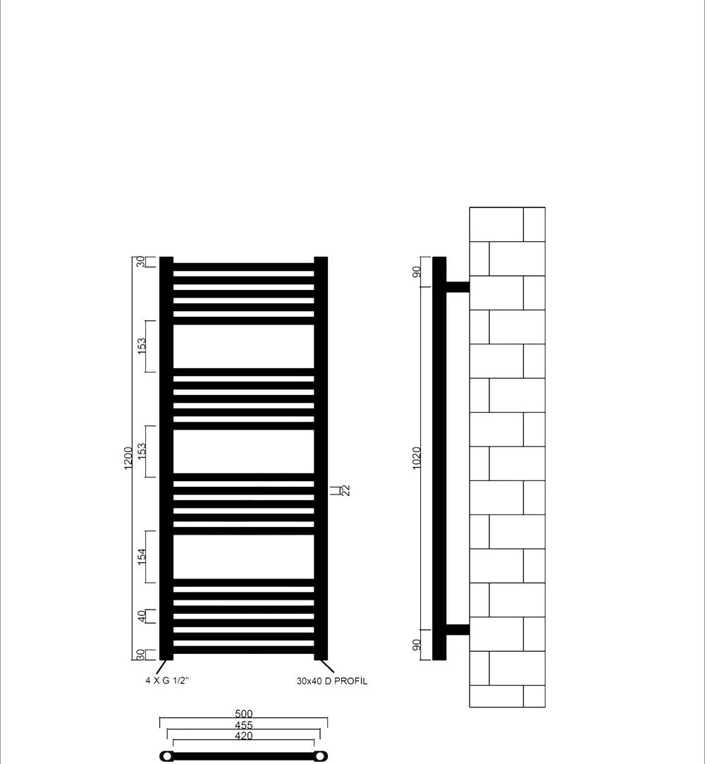 Badheizkörper Heizkörper Elektro inklusive Befüllung