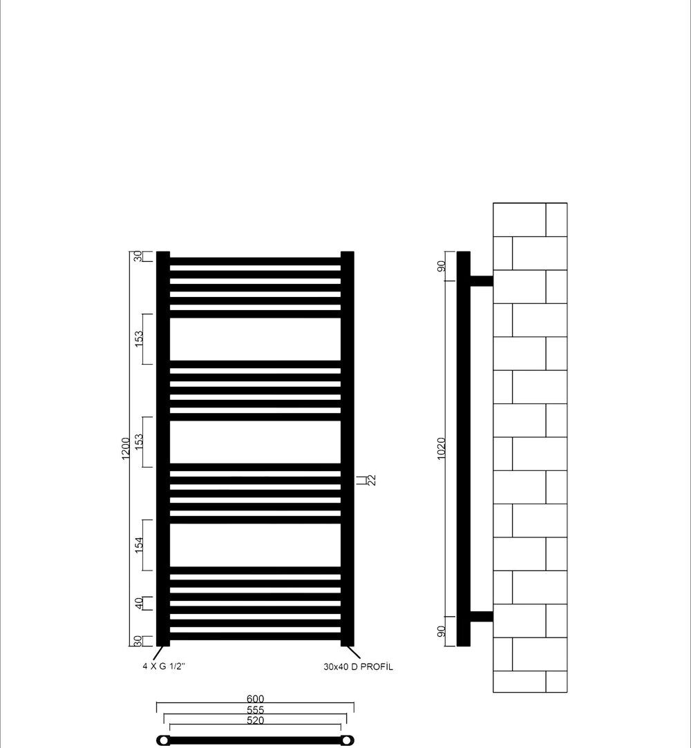 Badheizkörper Daten