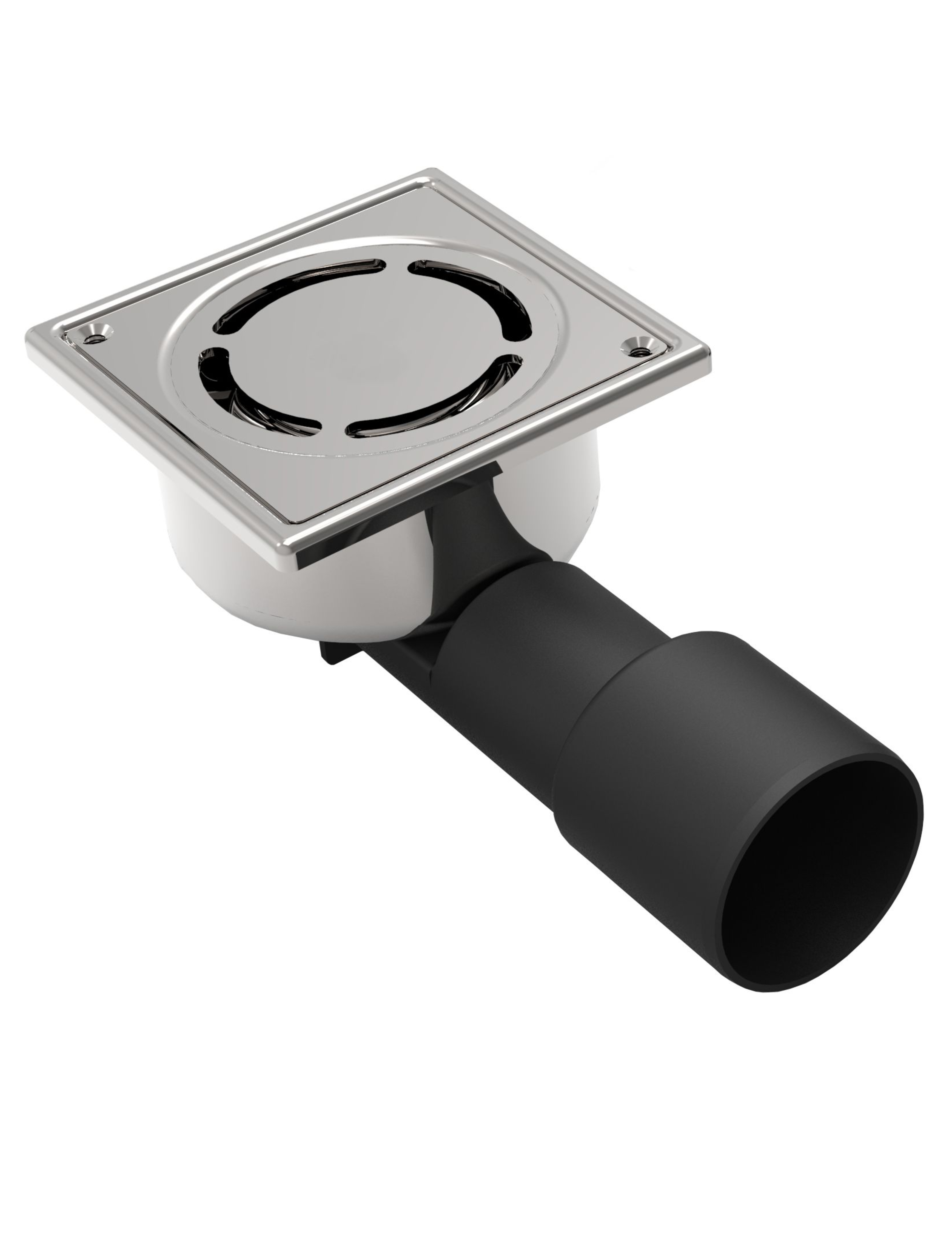 Bodenablauf mit Sicherheitsschlüssel 100x100 mm