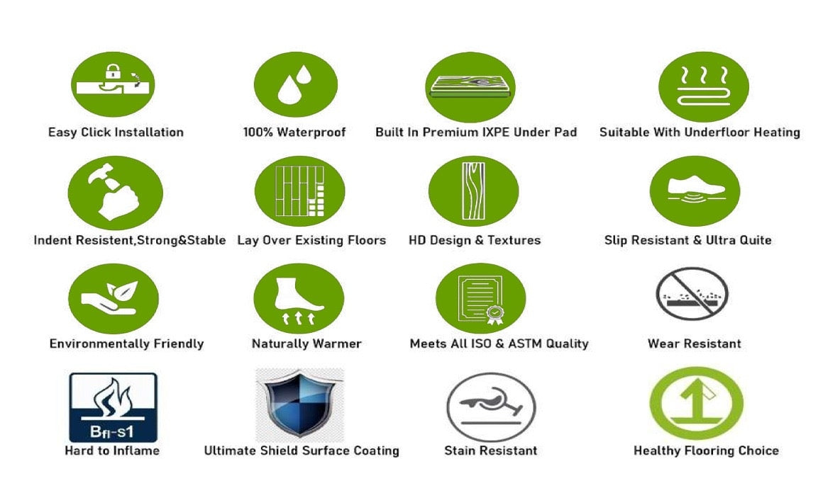 Hart Vinyl Bodenbelag, Modell Steinoptik, inkl. integrierte Trittschalldämmung, 0,55 mm, Nutzungsklasse 33, TOP Qualität