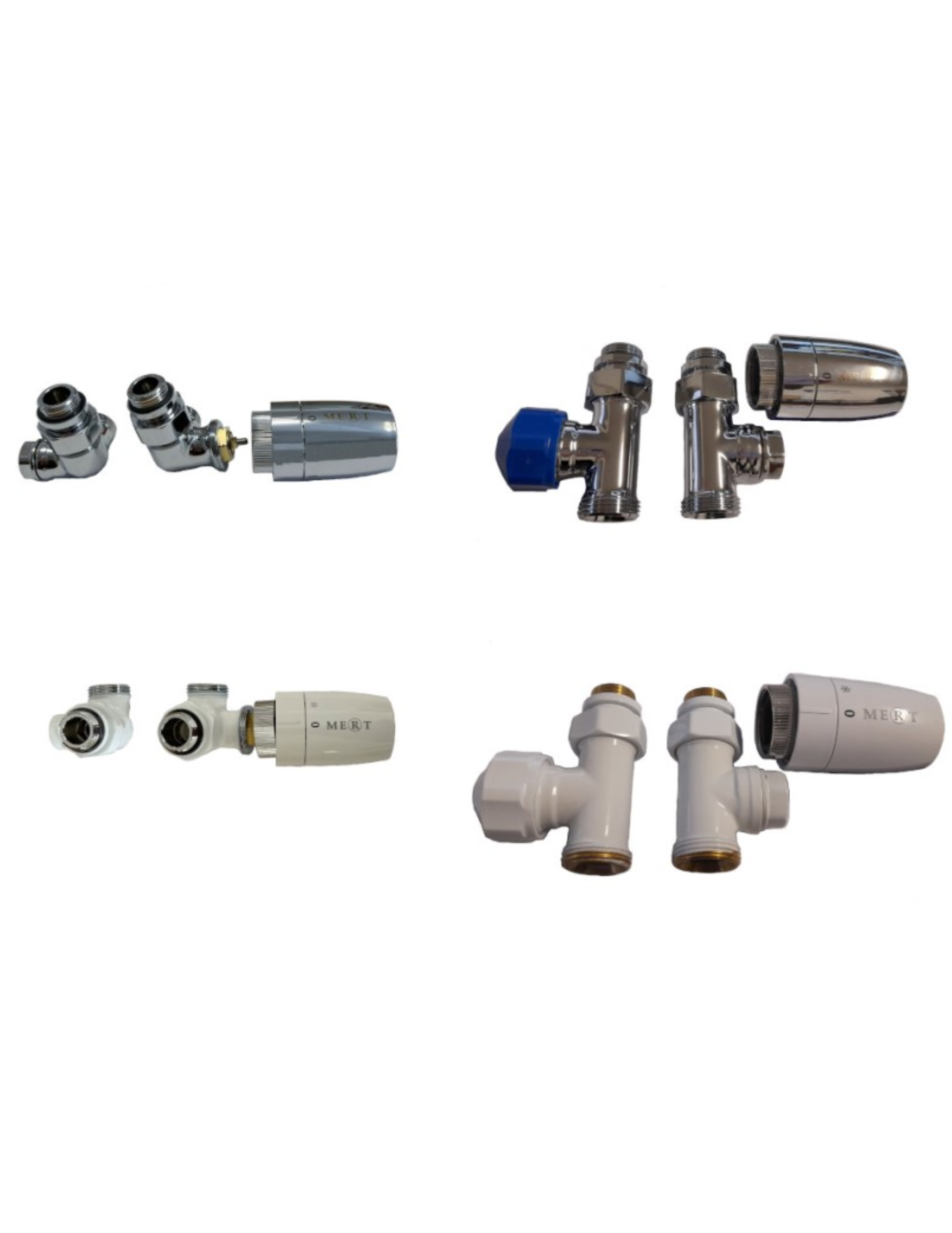 Badheizkörper Design TT-SET Anschlussset Hochwertige Qualität