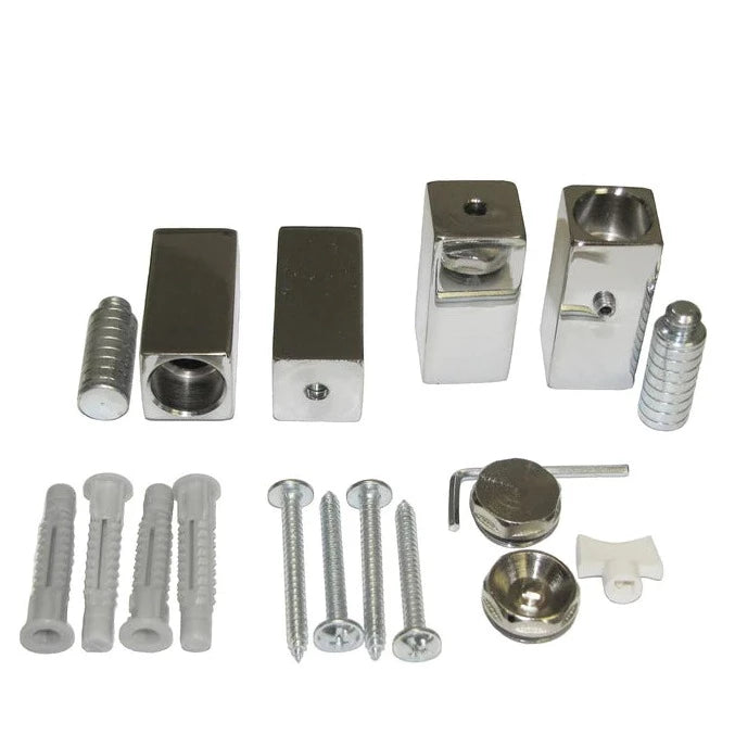 Badheizkörper Design Elen mit Seitenanschluss Chrom Top Design