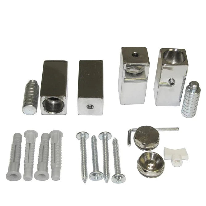 Badheizkörper Design Elen mit Seitenanschluss Chrom Top Design