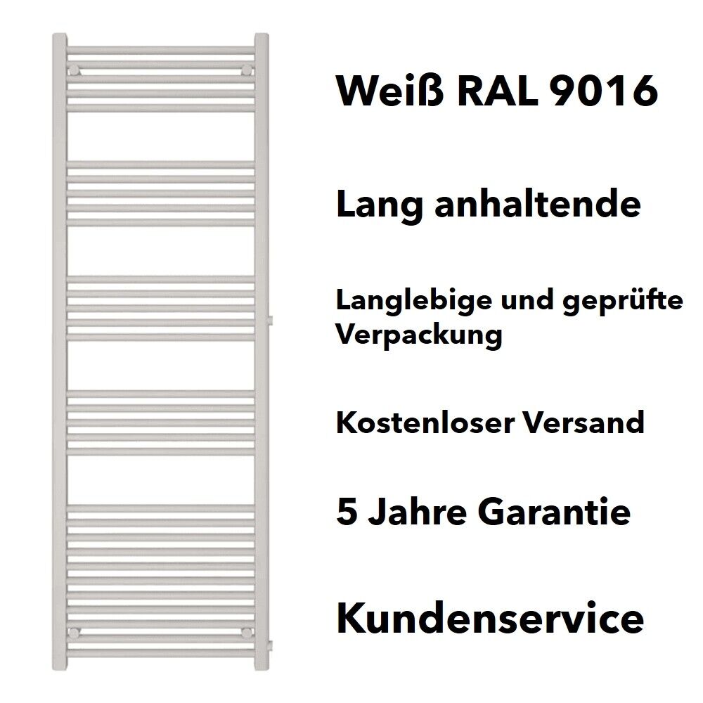 Badheizkörper Austausch ASR mit Seitenanschluss Weiß Große Auswahl
